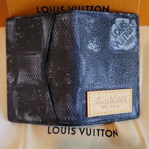 Unused LOUIS VUITTON M69679 Cloud Virgil Abloh Organizer Card Case Monogram